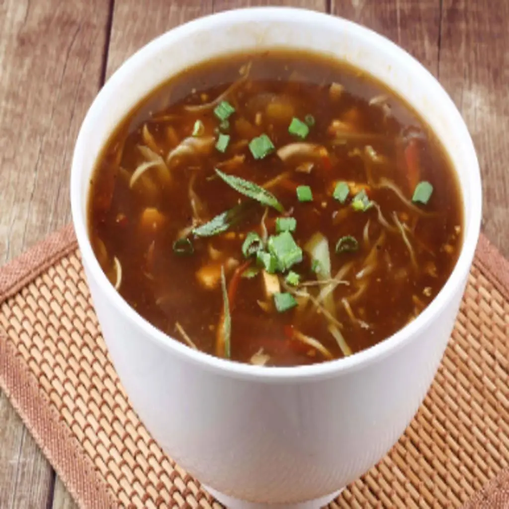 Shrimp Manchurian Soup